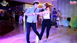 * 소라 Sora \u0026 달콩 Dalkong 살사 Salsa  DJ Hiro @ Busan Salsa Bachata Festival 20170820