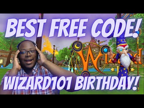 BEST FREE CODE EVER! Wizard101 15 Year Anniversary Celebration!