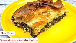 Delicious Homemade Spanakopita | Irresistible Greek Spinach Pie Recipe