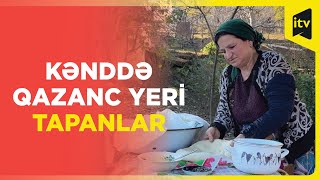 Qubada Qımılqazma sakinləri dolanmağın yolunu belə tapıblar