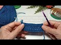 half double crochet beginner tutorial part 2 very easy step by step guide