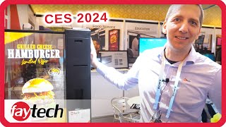 faytech CES 2024 Booth Tour, Outdoor Kiosks IP69 Devices, Modular Touchscreens, AI, Transparent OLED