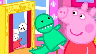 Peppa Pig And George Learn How To Make Puppets | Kids TV And Stories