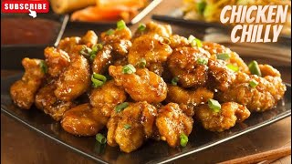 Chilly chicken recipe | Restaurant Style Chilli Chicken | dry chilly chicken recipe