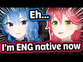 Miko Met EN Staff & Believes She's Now A Native English Speaker ft. Suisei 【ENG Sub Hololive】