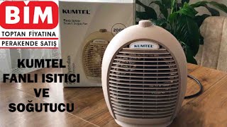 BİM KUMTEL FANLI ISITICI VE SOĞUTUCU İNCELEME #FANLIISITICI #KUMTELISITICI #KUMTEL