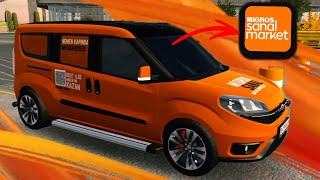 🟠DOBLO'YU MİGROS SANAL MARKET ARACINA ÇEVİRDİM --- Car Parking Multiplayer2