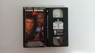 Opening And Closing to Lethal Weapon 2 1989 VHS 60fps