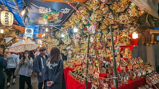 【高画質FHDライブカメラ】新宿花園神社「酉の市」　Shinjuku Hanazono Shrine “Tori no Ichi”【live camera】