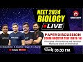 LIVE NEET 2024 | BIOLOGY PAPER DISCUSSION | SCORE BOOSTER TEST (SBTS-14) | NEW LIGHT #neet_2024