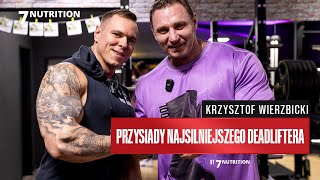 Jak wygląda trening przysiadów najlepszego deadliftera na świecie? Krzysztof Wierzbicki i Fryta