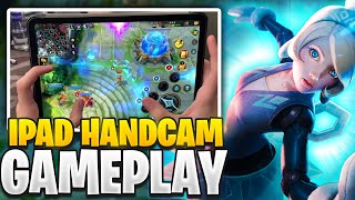 4 FINGER CLAW on iPad Pro HANDCAM + DIAMOND RANK! Wild Rift Handcam Gameplay!