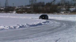 Ice driving: Peugeot 206 best 19.02.2011