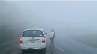 Driving In Heavy FOG and MIST | RISHYAP To DARJEELING India Dense FOG | MARCH 2021