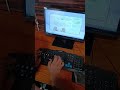 BEGINNERS TYPING ON TYPEWRITER AND COMPUTER KEYBOARD #shorts #youtubeshorts🔥💫 @Edu-Hub_Institute