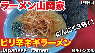 【山岡家②】安定のピリ辛ネギラーメンがうまい！ 色々な食べ方を試してみたいですね！ 【越谷レイクタウン店】 【Ramen noodles/飯テロ】麺チャンネル 第17回