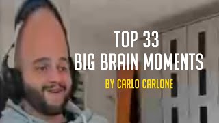 Top 33 Big Brain moments of Carlo Carlone to celebrate 1833+ Twitchfollowers