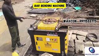 Steel Rod Bending Machine | Bar Bending Machine | Rebar Bender GW-42 Model | Construction Projects.