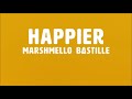 Marshmello feat. Bastille - Happier (Acapella)