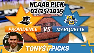 Providence vs Marquette Pick 2/25/25 NCAAB Pick Prediction