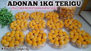 RESEP JUALANKU NASTAR DENGAN 1KG TEPUNG TERIGU. HASIL LUMER WALAU PAKE OVEN TANGKRING❗