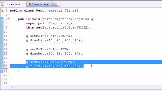 Java Programming Tutorial 86 Drawing More Stuff