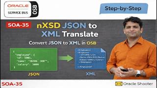 SOA-35 nXSD JSON to XML in OSB Step-by-Step Tutorial | Tech Shooter