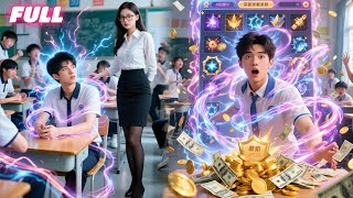 Low-achieving student—get Anti-Spy Sys—gains super smarts, mind-reading & other skills—alters fate.