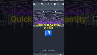 Wire length schedule in revit #revit #mep #electrica #architecture #structure