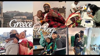 I MOVED TO GREECE WITH KAISER ...MY FAMILY CAME TOO! + VALENTINES DAY IN GREECE!