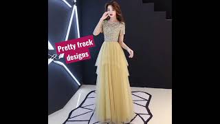 Frock designs ll Beautiful frocks ll #winterdressdesigns #longfrocks #trending #style #fashion