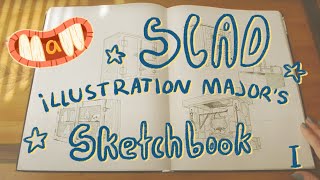 Illustration Major's Sketchbook 1 - SCAD