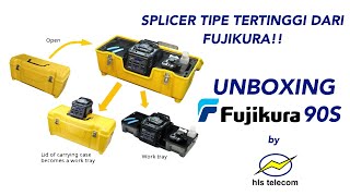 Unboxing Splicer Fujikura 90S by HLS TELECOM