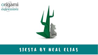 Siesta by Neal Elias: Step by step instructions for this intermediate origami model