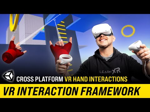 VR interaction framework with hands and controllers | VR cross platform!