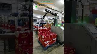 Small palletizing robot -- Soontrue Machinery #tissuepackingmachine #palletizing robot #palletizer