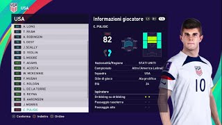 USA United States #fifa #worldcup2022 #efootball2023 PES 2021 #ps4 #ps5 #pc Patch Option File