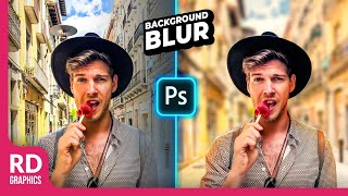DSLR Background Blur effect in 6 mins🔥🔥🔥 Adobe Photoshop CC