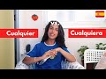 CUALQUIER vs. CUALQUIERA in Spanish 🥄 | spanish lesson for beginners