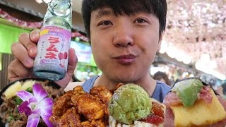 Japanese Food Court Tour in Honolulu Hawaii