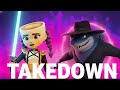 TAKEDOWN x ITALIAN BRAINROT | Official Lyric Video | KPop Demon Hunters
