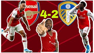 Arsenal 4-2 Leeds | Aubameyang Hatrick Hero | We Smashed Them | Arsenal are back in Top 6 Race!!