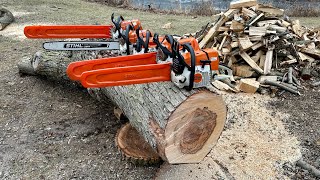 Stihl Pro Saw Showdown! 661 vs PORTED 661 vs 500i vs 462 vs 361. Pick your Favorite and Comment