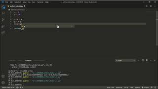 Python Example Programs - #4 Swap Two Variables, Generate Random Numbers