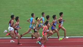 2017 東北中学陸上　1年男子1500ｍ決勝