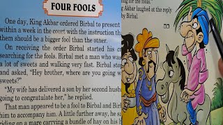 Four Fools/चार मूर्ख/English Kaise sikhe/इंग्लिश कैसे सीखे/Akbar \u0026 Birbal English Story