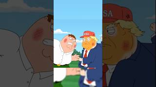 ТРАМП ПОЛУЧАЕТ ПО ЛИЦУ🥊😂#familyguy #shorts #грифины #приколы