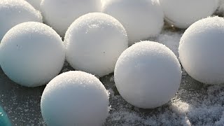 how to make a perfect snowball tutorial #1