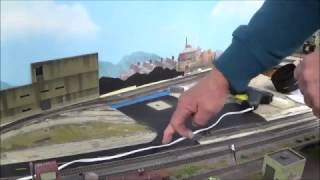 N Scale Making Roads and Parking Lots