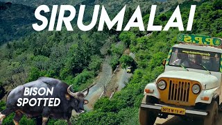 Sirumalai Hills Dindigul - சிறுமலை - Indian Bison Spotted - 18 Hairpin Bends - 1600m Above Sea Level